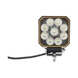 Luz de trabajo bluetooth, 9 LED, 1500 Lumenes, 12-24 Vcd