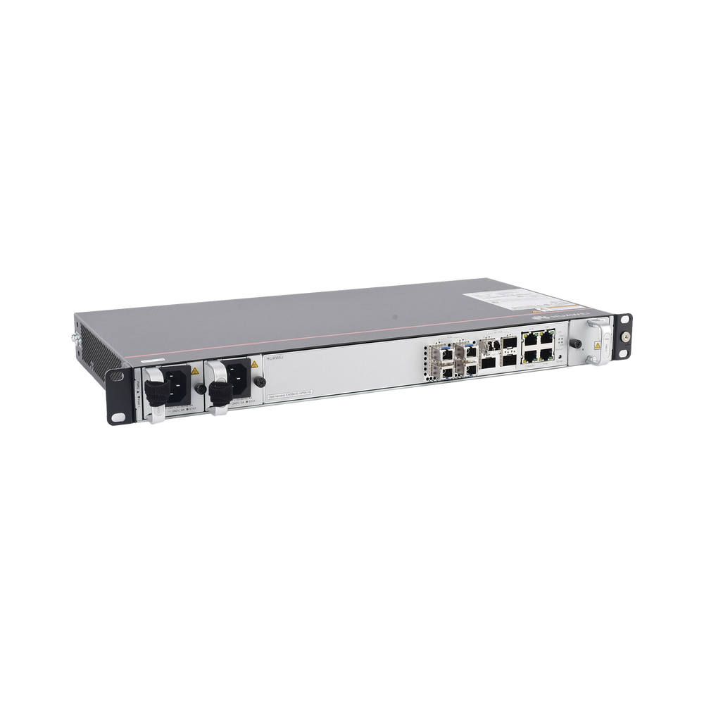 OLT GPON OptiXAccess 4 Puertos con Módulos C+, 4 Puertos Uplink (10GE/GE), Hasta 256 ONTs, 2 Fuentes de Alimentación AC, 1 UR