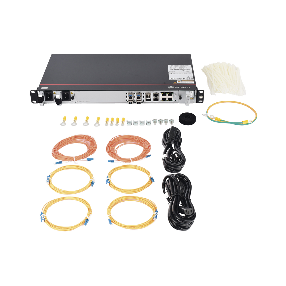 OLT GPON OptiXAccess 4 Puertos con Módulos C+, 4 Puertos Uplink (10GE/GE), Hasta 256 ONTs, 2 Fuentes de Alimentación AC, 1 UR