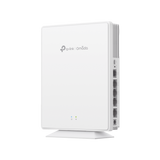 Punto de Acceso GPON Omada / WiFi 6 AX1800 / 1 puerto GPON / 1 Puerto FXS / 4 Puertos 10/100/1000 RJ45 / Wi-Fi 6 AX1800 / Mesh Omada / Configuración por Controlador o Stand-Alone / Para Montaje en Escritorio-Pared