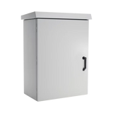 Gabinete Para Exterior OSP ComLine, Protección NEMA 4/12/4X/3/3R; IP66, 600 mm de Ancho, 500 mm de Profundidad, 18 UR, De Aluminio, Color Gris Claro