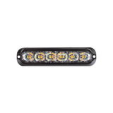 Luz perimetral , 12 LED Ultra Brillantes, Dual Color Ambar / Claro
