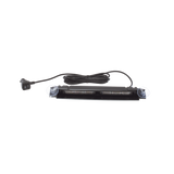Luz de Visera, 12-24 Vcc con enchufe vehicular, doble cabezal, dual color, ámbar/blanco