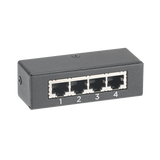 HUB de 4 Puertos, Para Conexión de 3 Sensores Adicionales a PDUs y UPS de Panduit