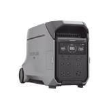 Estación de Energía Portátil DELTA PRO3 / 4096Wh Litio LFP / 5 AC 4000W (8000W Pico) / 2 USB-C 100W / Capacidad para Aumentar Respaldo / Cargador de Coche 10A a 12.6V / Conectividad WiFi y Bluetooth (App) / Carga Solar 2600W Max. (2 P