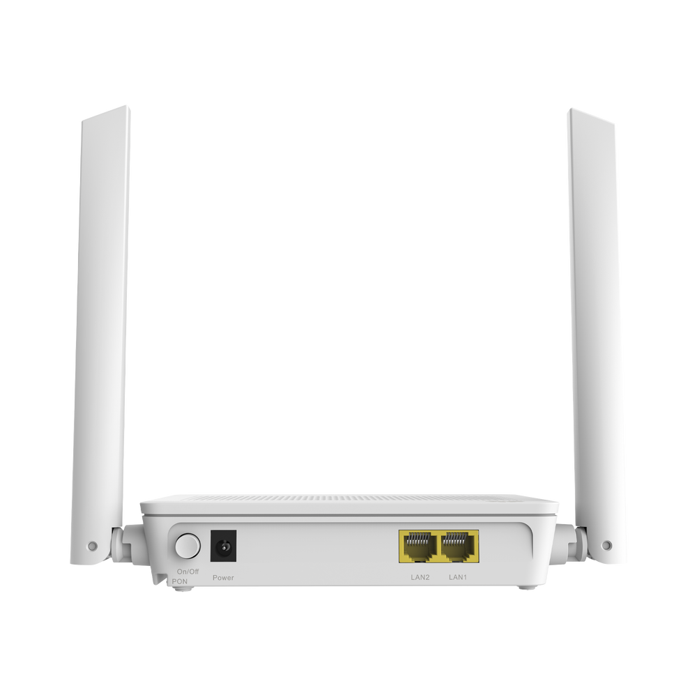 ONT GPON HUAWEI OptiXstar WiFi doble banda (2.4/5 GHz), 2 puertos LAN GE, conector SC/APC, hasta 867 Mbps