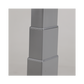 Base de Escritorio Motorizado Profesional / Altura Ajustable 60-125cm / Estructura Estable / Funcionamiento Suave / 3 Preset de Posiciones / Color Gris / Soporta hasta 100Kg de carga