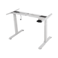 Base de Escritorio Motorizado Profesional / Altura Ajustable 60-125cm / Estructura Estable / Funcionamiento Suave / 3 Preset de Posiciones / Color Blanco / Soporta hasta 100Kg de carga