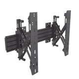 Montaje de Pared Push in - Pop out para Videowall| VESA 600 x 400| Para Pantallas de 37" a 75" | Capacidad Maxima de Carga 30 Kg