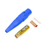 Conector camlock 400 AMPERES HEMBRA COLOR AZUL