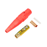 Conector camlock  400 AMPERES HEMBRA COLOR ROJO