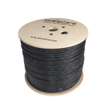 Bobina de Cable Siamés Cat5E CCA + 2 Cables Gruesos (16 AWG) para Alimentar Cámaras Más Lejos / 305m / Instalación en Exterior / Uso Industrial para Climas Extremos