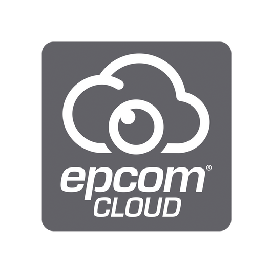 Suscripción Anual Epcom Cloud / Grabación en la nube para 1 canal de video a 2MP con 7 días de retención / Grabación continua