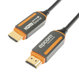 Cable HDMI de Fibra Óptica de 30m | Alta Definición | Version 2.0 | Alta velocidad 18Gbps | 4K@60Hz | HDCP 2.2 | Resistente a EMI y RFI