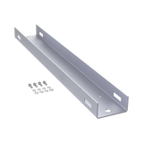 Montaje de Poste Para Gabinetes OSP ComLine de 600 mm de alto (12 UR), De Aluminio, Color Negro