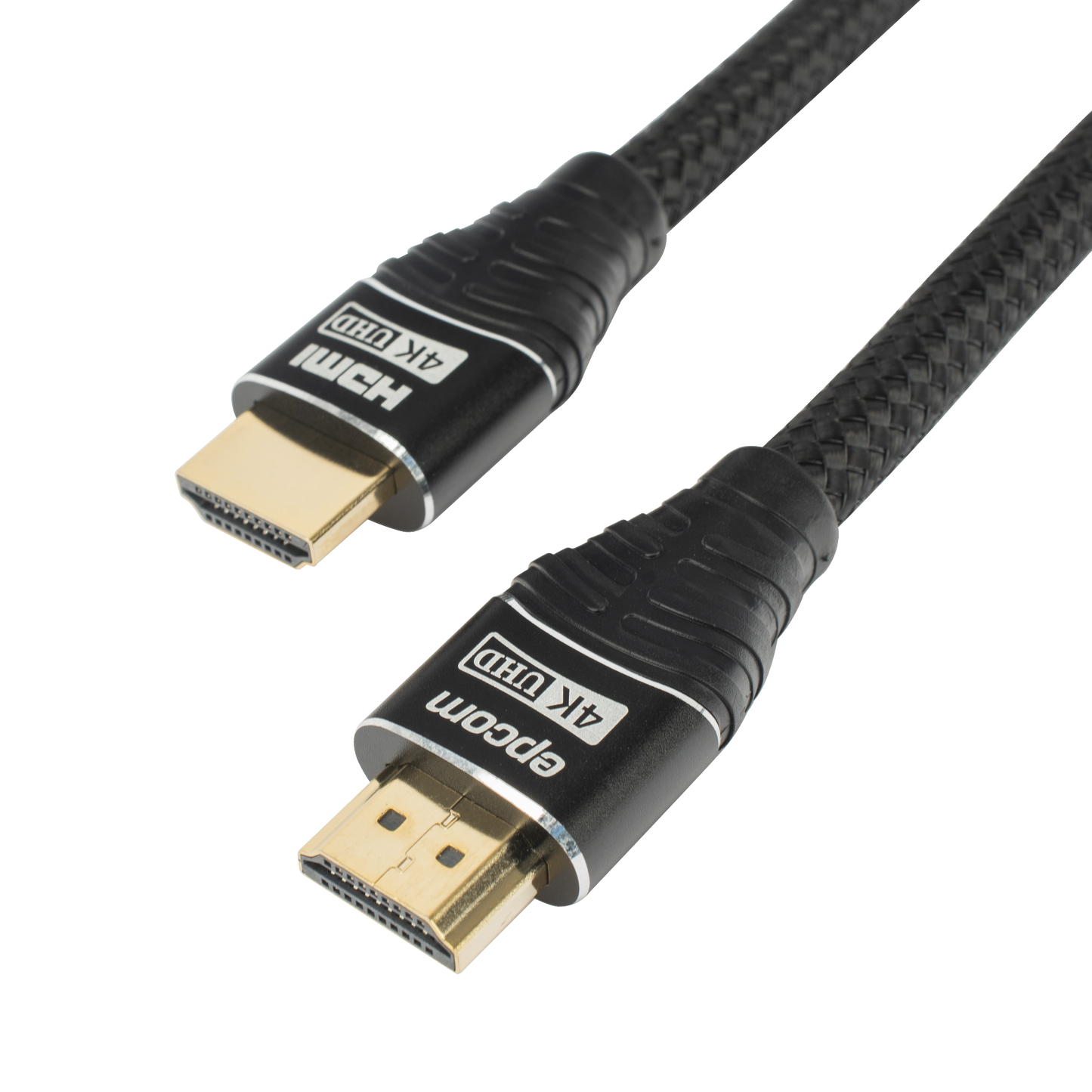 Cable HDMI de 1m | Alta Definición | Longitud | Version 2.0 | Alta velocidad 18Gbps | 4K@60Hz | Conectores Chapados en Oro | Tipo Redondo
