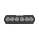 Luz de Trabajo Ultra brillante Rectangular, 6 LED, 1300 Lúmenes, 12-24 Vcd