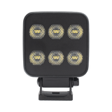 Luz de Trabajo Ultra brillante Cuadrada, 6 LED, 6552 Lúmenes, 12-24 Vcd