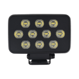 Luz de Trabajo Ultra brillante Cuadrada, 10 LED, 8937 Lúmenes, 12-24 Vcd