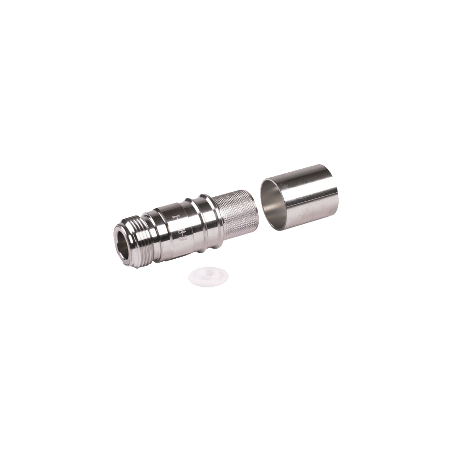 Conector N Hembra Plegable con Pin Cautivo para cable LMR600, LP600