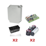 Kit de Operadores Subterraneos FAAC S800 a 115V Para Puertas Abatibles / Para Puertas de Hasta  2 Metros y  800 Kg