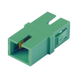 Módulo Acoplador SC/APC Simplex, Para Fibra Monomodo, Color Verde