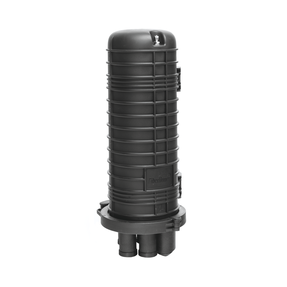 Caja de Distribuci�n de Fibra �ptica Vertical Tipo Domo, Hasta 96 Empalmes, Exterior, IP68