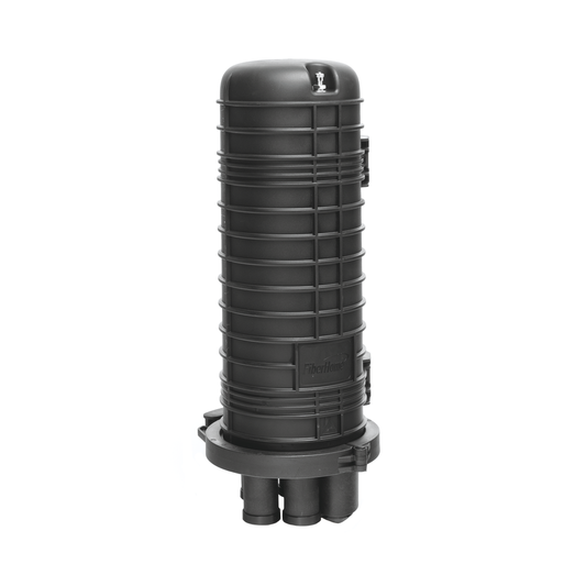Caja de Distribuci�n de Fibra �ptica Vertical Tipo Domo, Hasta 96 Empalmes, Exterior, IP68