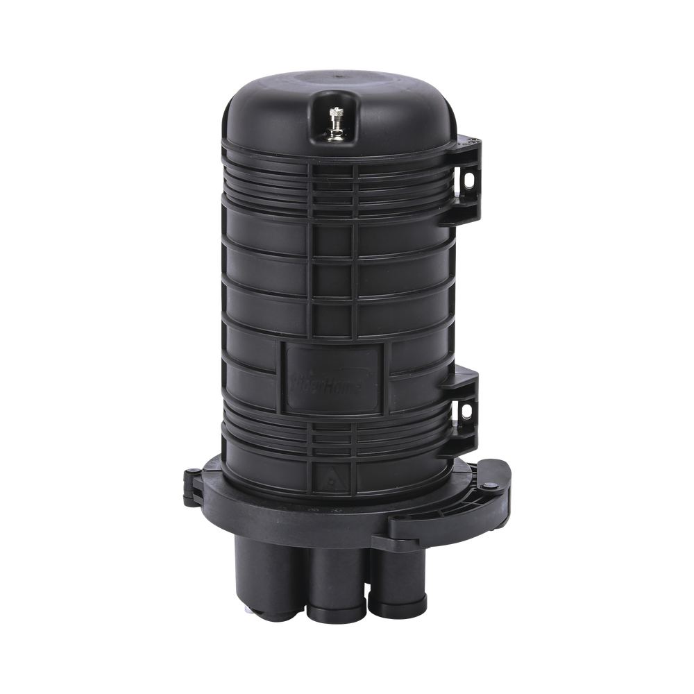 Caja de Distribuci�n de Fibra �ptica Vertical Tipo Domo, Hasta 48 Empalmes, Exterior, IP68