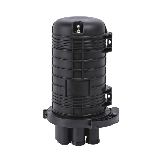 Caja de Distribuci�n de Fibra �ptica Vertical Tipo Domo, Hasta 48 Empalmes, Exterior, IP68