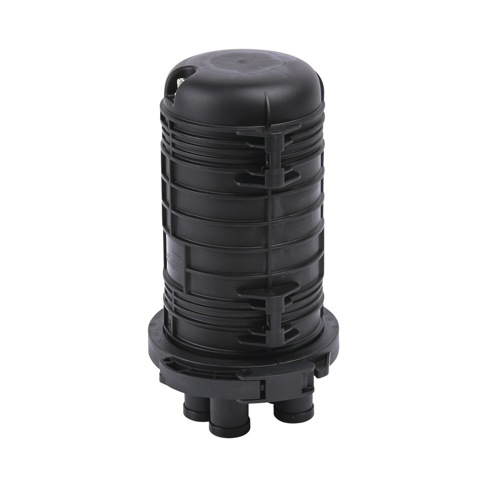 Caja de Distribuci�n de Fibra �ptica Vertical Tipo Domo, Hasta 48 Empalmes, Exterior, IP68