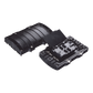 Caja de Distribuci�n de Fibra �ptica Horizontal, hasta 48 Empalmes, Exterior IP68