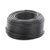 Bobina de 100 metros / Cable Fotovoltaico / Negro / Recubrimiento XLPE / 4mm² / 12 AWG / Hasta 1,800 Vcc