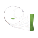 Divisor Óptico (Splitter) Tipo PLC, de 1x16, Con Conector de Entrada SC/APC y Conectores de Salida SC/APC
