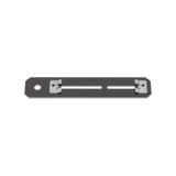 Soporte de Montaje a Techo, para Canaletas FiberRunner 4X4 o 6x4, Uso con Varilla Roscada de 0.5 in, Color Negro