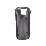 Funda Reforzada en Piel para Cinto, con Cierre y Amplio Visor Frontal Transparente para Radios Aéreos IC-A25.