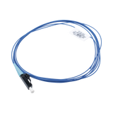 Pigtail de Fibra Óptica LC Simplex, Multimodo OM3 50/125, 900um, Color Aqua, 2 Metros