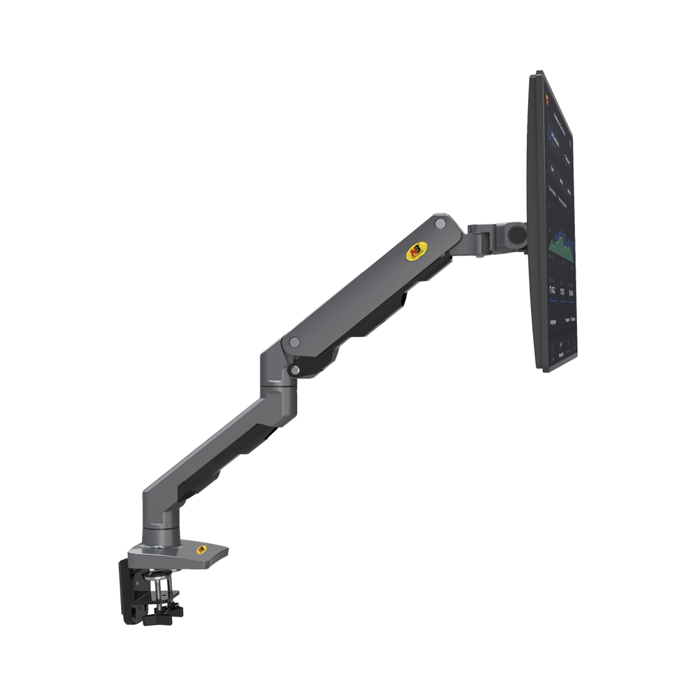 Montaje de Escritorio articulado para 2 monitores de 22"-32" /  Soporta hasta 15 kg x  brazo / Vesa 75 x 75 / 100 x 100 / Acero / Giro: 360°