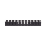 Canaleta Ranurada de PVC sin Tapa, Tipo G, 108 mm de Ancho, 104.1 mm de Alto y 1828.8 mm de Largo, Color Negro