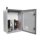 Switch PoE Industrial para exterior / 8 puertos Gigabit con 8 puertos PoE 802.3at / Protección térmica 2P, 16A, Corriente Alterna 400 Vca