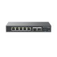 4 en 1: Firewall Nueva Generación, Router, PBX IP, Switch Gigabit de 5 Puertos (4 PoE) y 2 Puertos SFP 2.5 Gigabit