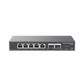 4 en 1: Firewall Nueva Generación, Router, PBX IP, Switch Gigabit de 5 Puertos (4 PoE) y 2 Puertos SFP 2.5 Gigabit