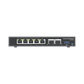 4 en 1: Firewall Nueva Generación, Router, PBX IP, Switch Gigabit de 5 Puertos (4 PoE) y 2 Puertos SFP 2.5 Gigabit