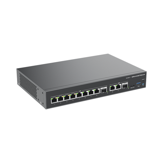 4 en 1: Firewall Nueva Generación, Router, PBX IP, Switch 10 Puertos Gigabit (4 PoE) + 2 Puertos SFP 2.5 Gigabit