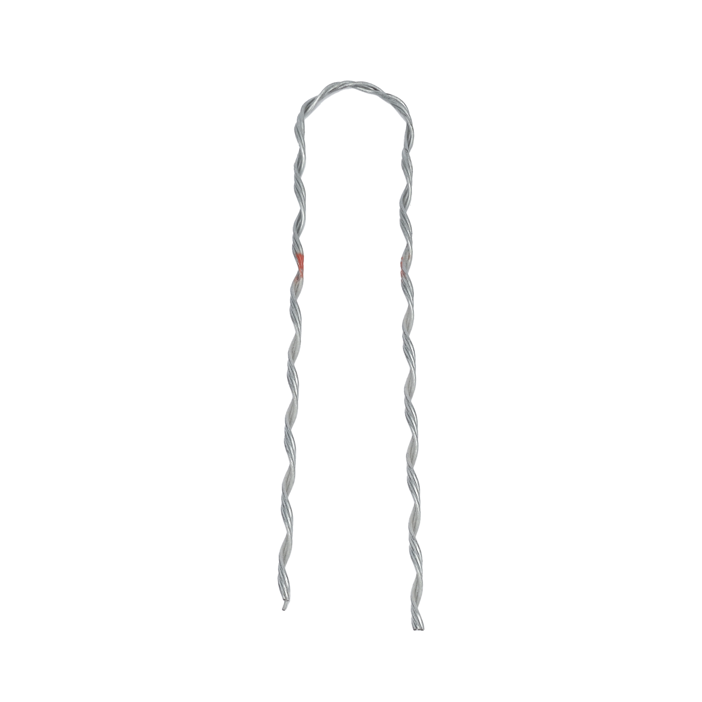 Remate Preformado para Fibra Óptica Figura 8, Span 100 m, para mensajero de acero con diámetro Φ 3.6  mm