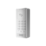 Audioportero IP (SIP), Antivandálico, apertura por código, llamada y/o tarjeta, teclado iluminado