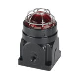 Luz LED de la serie global, para ubicaciónes peligrosas, UL y cUL CID2, 120-240 Vca, montaje en superficie Ex d, rojo