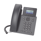 Teléfono IP Grado Operador, 2 líneas SIP con 2 cuentas, PoE, codec Opus, IPV4/IPV6 con gestión en la nube GDMS