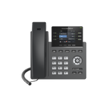 Teléfono IP Grado Operador, 3 líneas SIP con 6 cuentas, puertos Gigabit,PoE,  pantalla a color 2.4", codec Opus, IPV4/IPV6 con gestión en la nube GDMS