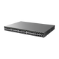 Switch Gigabit  Administrable / 48 puertos 10/100/1000 Mbps + 6 Puertos SFP+ / Compatible con GWN Cloud.